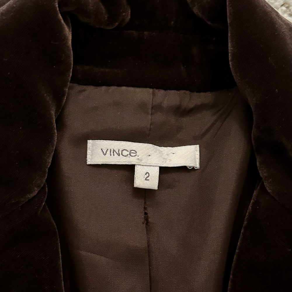 Vince velvet blazer - Picture 2 of 4